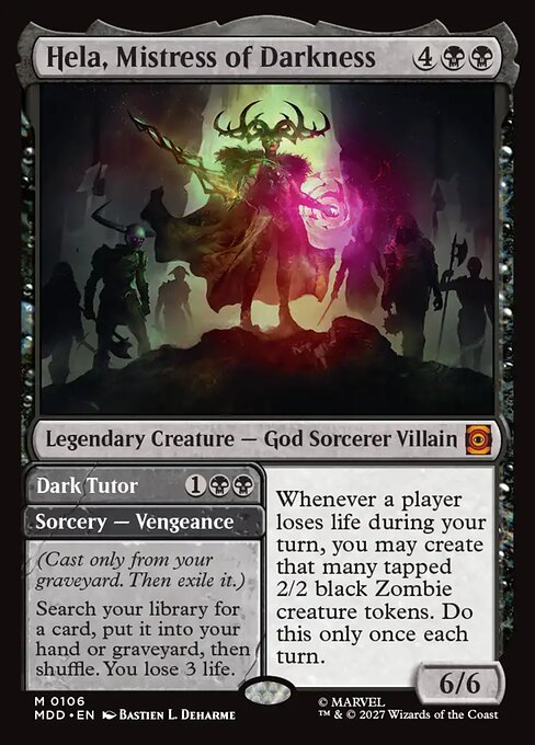 Hela, Mistress of Darkness