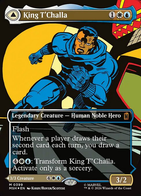 MTG ティ・チャラ王 フォイルver. 両面カード カード詳細：ティ・チャラ王