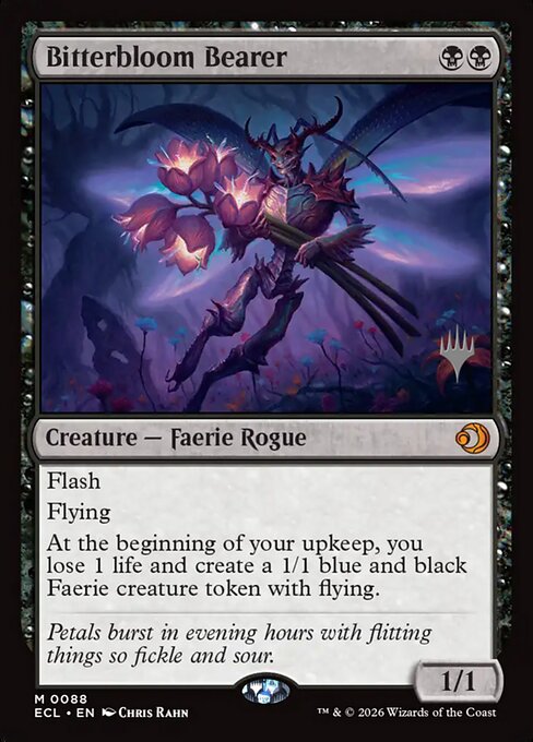 mtg 苦花を携える者　日本語4枚 カード詳細：苦花を携える者