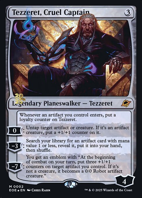 Tezzeret, Cruel Captain