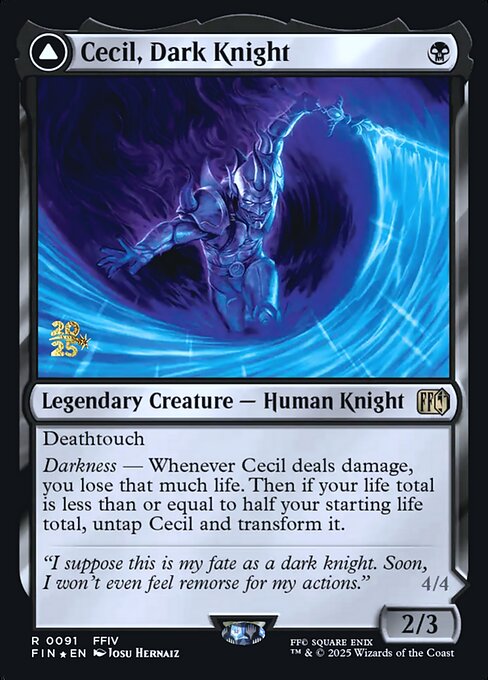 Cecil, Dark Knight