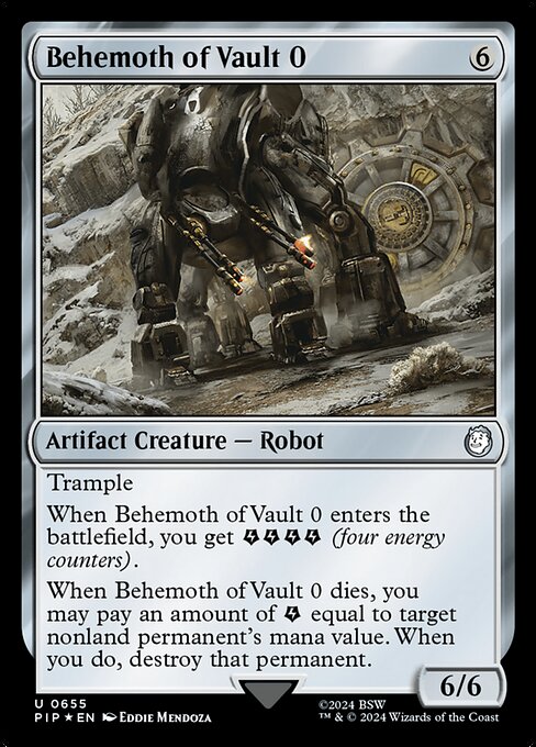 Vault 0のベヒモス