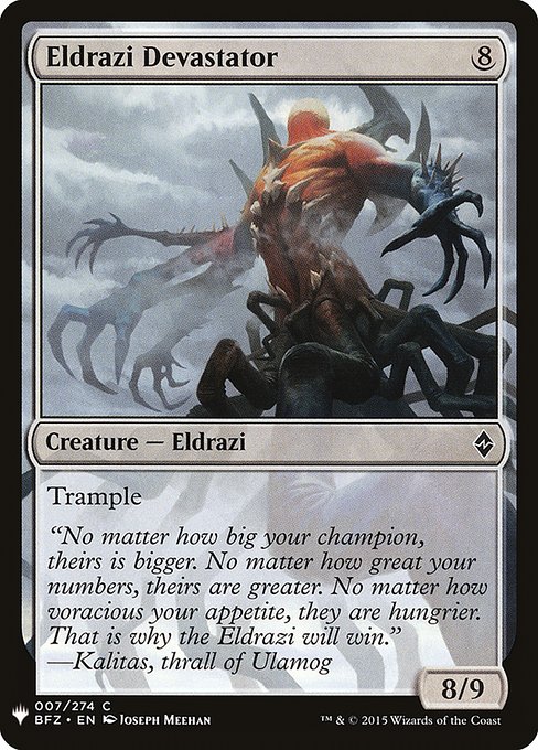 Eldrazi Devastator