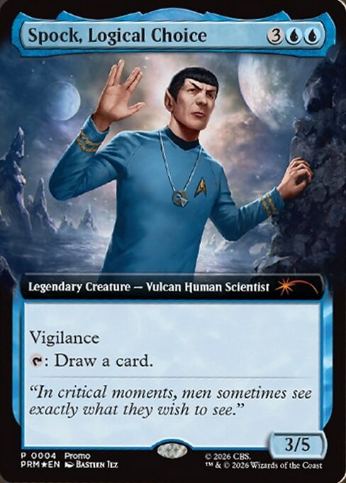 Spock, Logical Choice