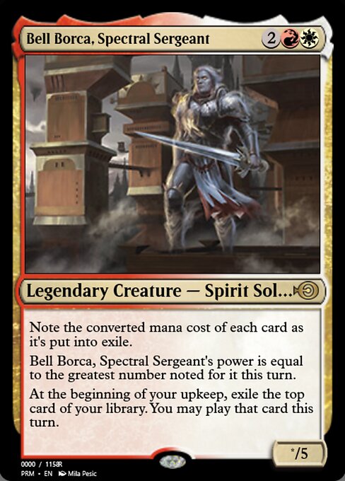 Bell Borca, Spectral Sergeant