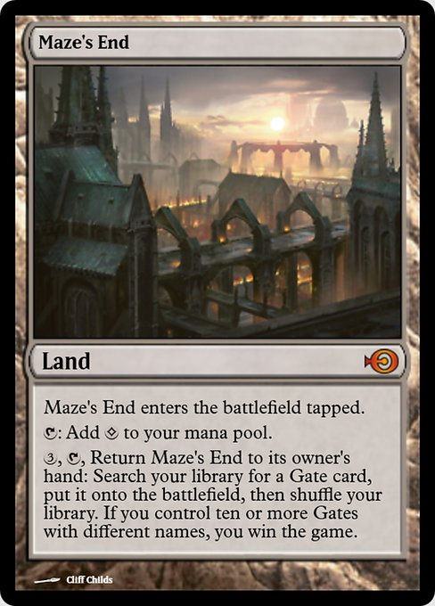 Maze's End