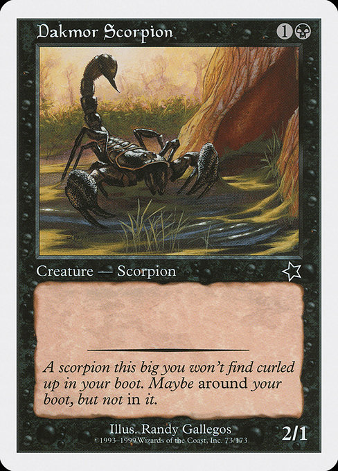 Dakmor Scorpion