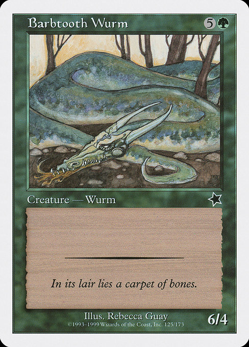 Barbtooth Wurm