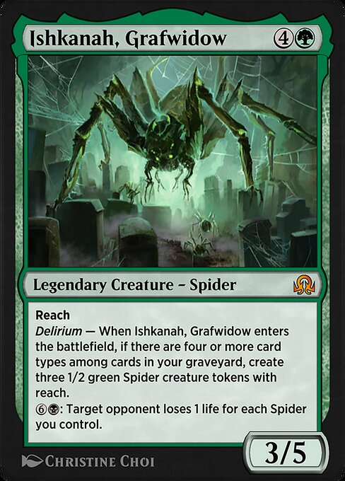 Ishkanah, Grafwidow