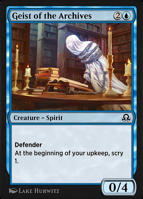 Geist of the Archives