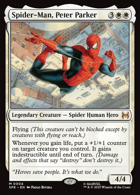 スパイダーマン、ピーター・パーカー