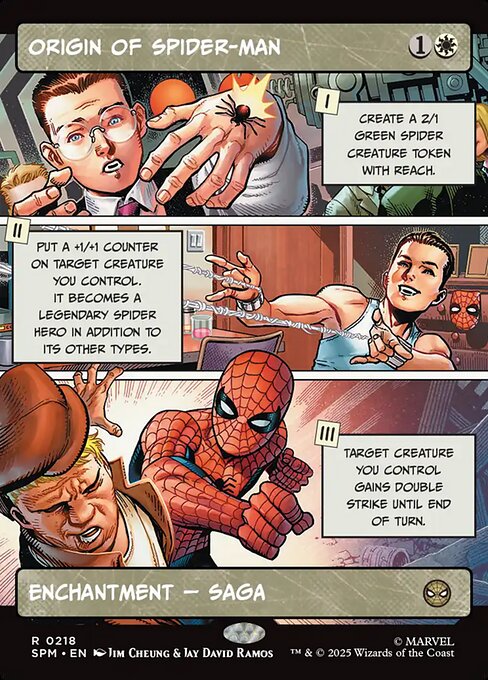 スパイダーマンの原点