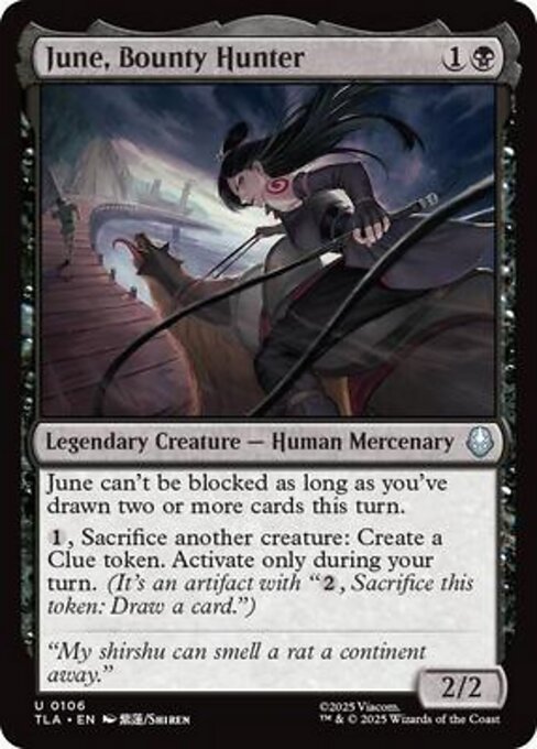賞金稼ぎ、ジューン