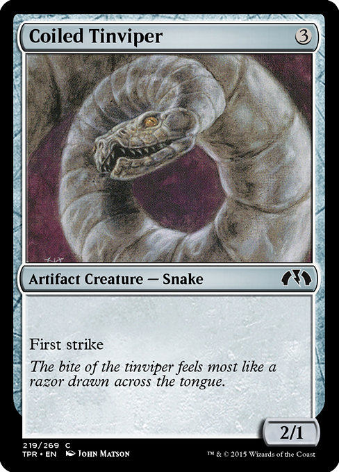 Coiled Tinviper