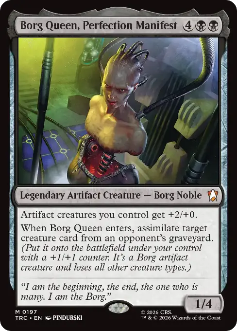 Borg Queen, Perfection Manifest