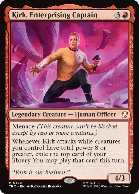 Kirk, Enterprising Captain