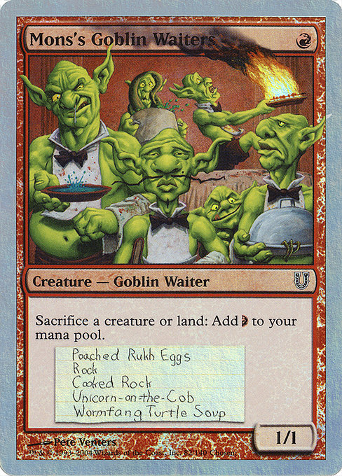 Mons's Goblin Waiters