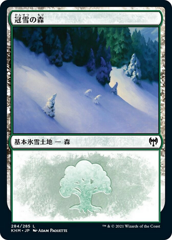 冠雪の森