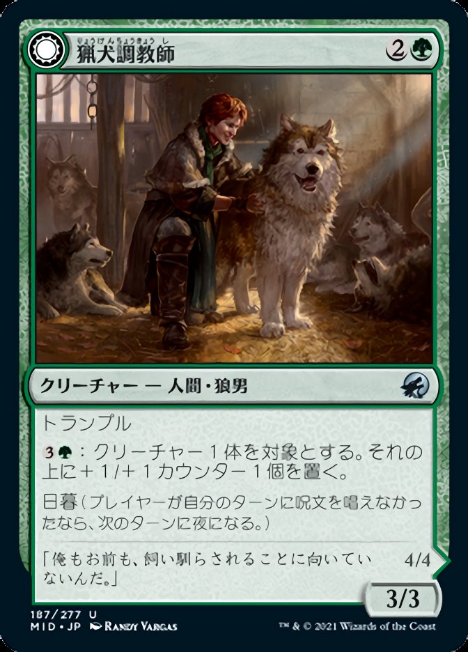猟犬調教師