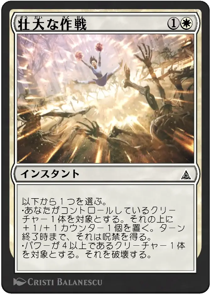 壮大な作戦