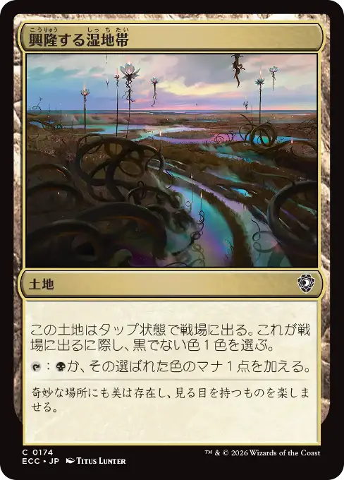 興隆する湿地帯