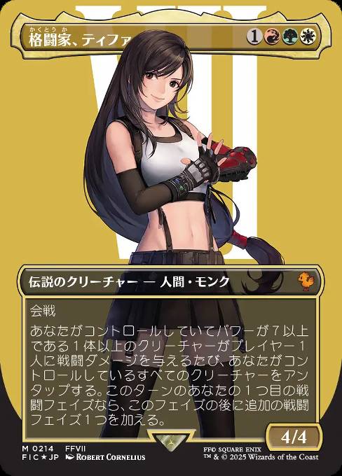 格闘家、ティファ