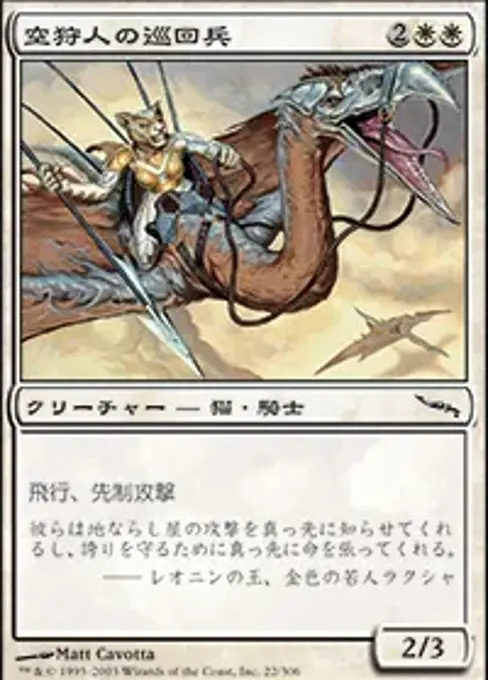 空狩人の巡回兵