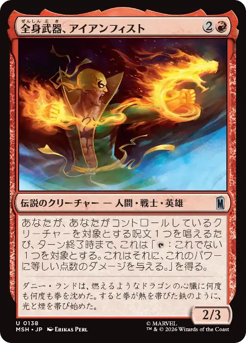 全身武器、アイアンフィスト