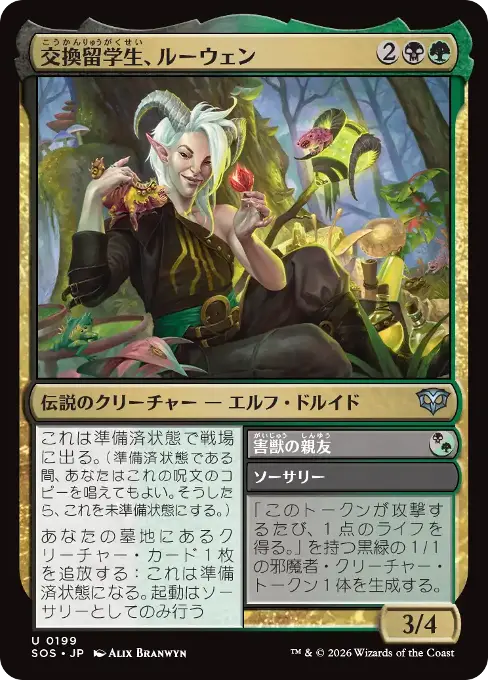 交換留学生、ルーウェン