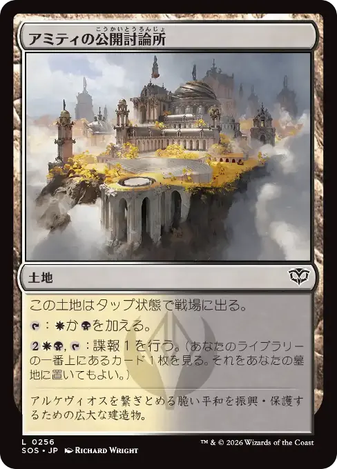 アミティの公開討論所