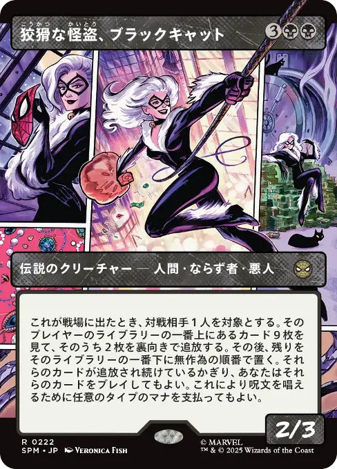 狡猾な怪盗、ブラックキャット